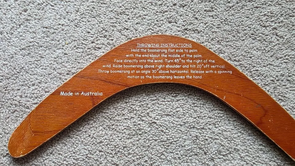 Decorative boomrangs (made in Australia) image indicator(4)