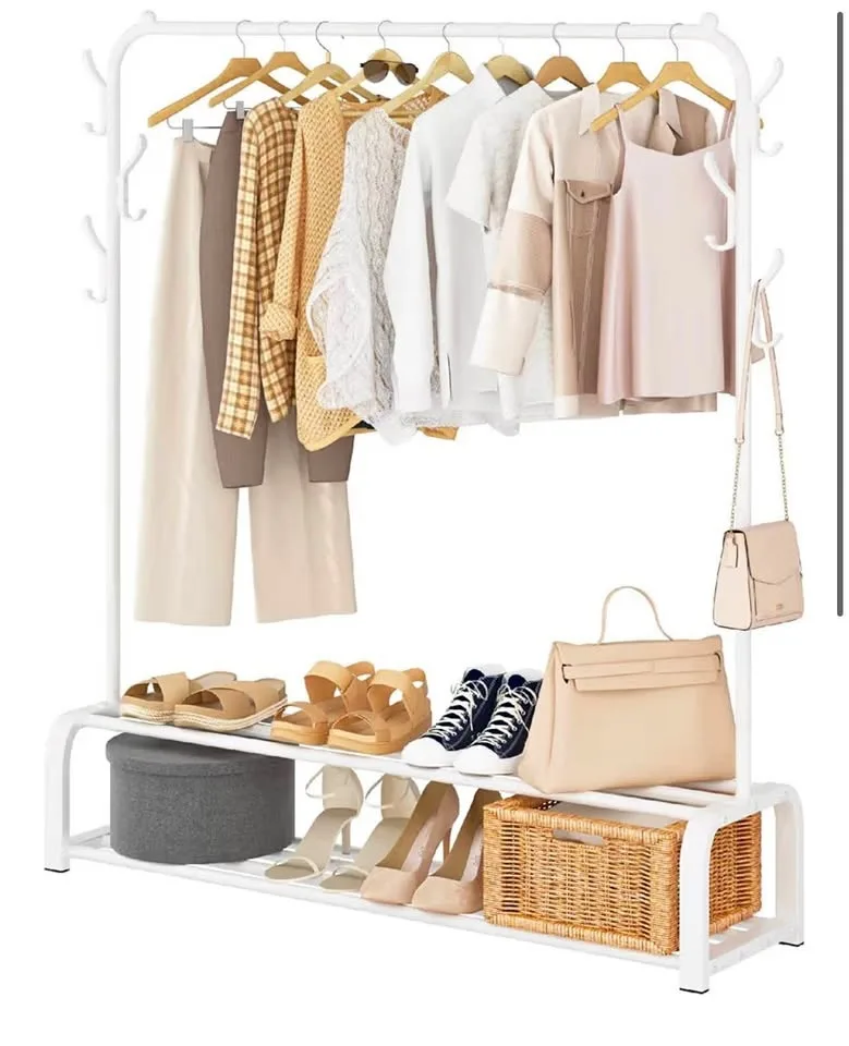 UDEAR Garment Rack Free-Standing Clothes Rack