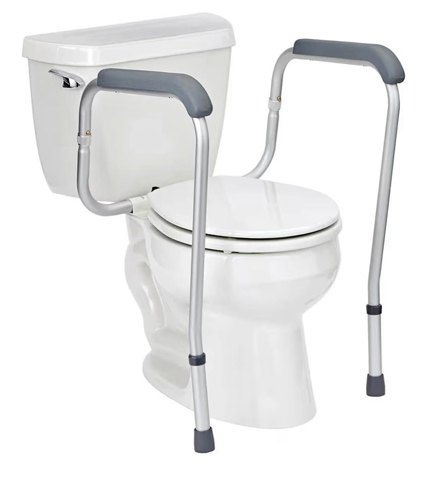 New In Box Medline Toilet Safety Rail For Seniors
