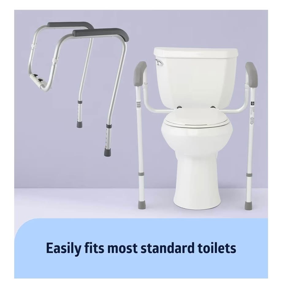 New In Box Medline Toilet Safety Rail For Seniors - photo 2