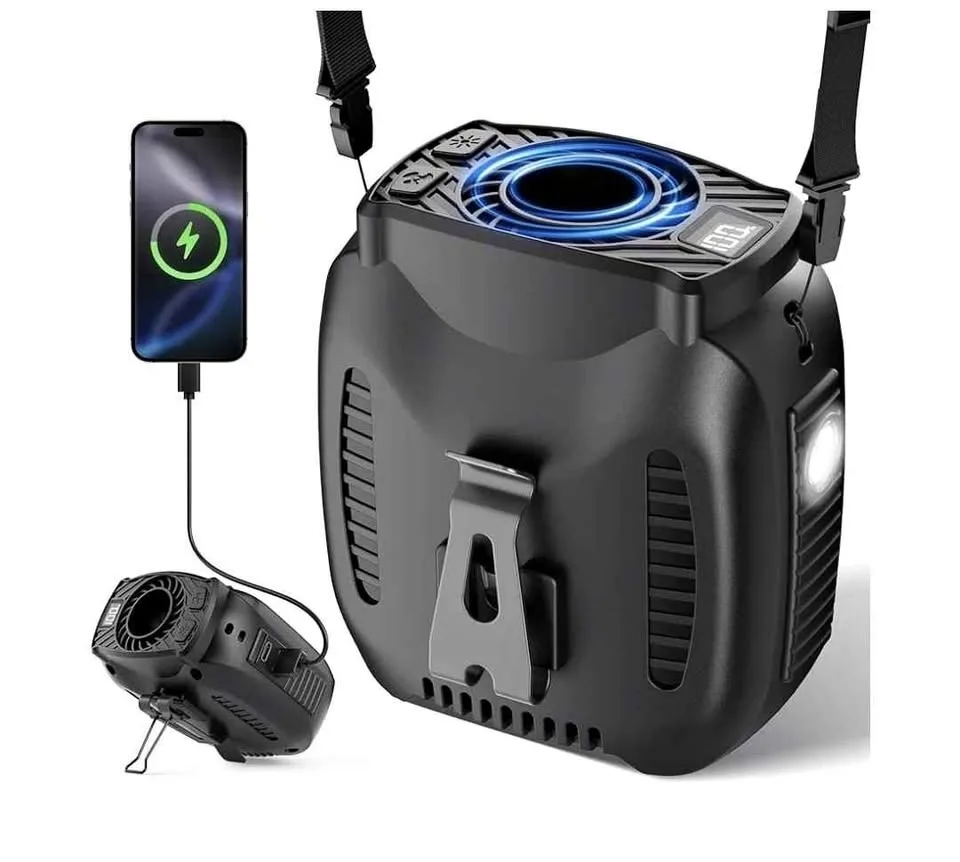 16000mAh Portable Waist Fan Rechargeable