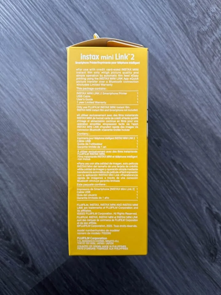 Fujifilm Instax Mini Link 2 Smartphone Printer (Pink) image indicator(9)