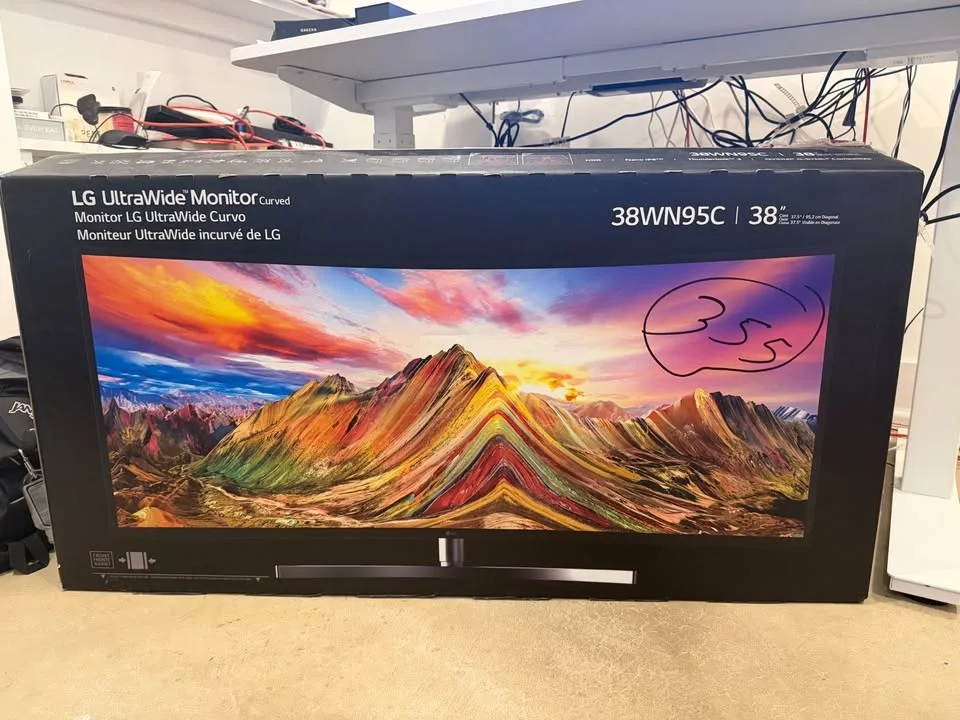 LG 38WN95C 38 Inch Ultrawide thunderbolt 3 Monitor image indicator(3)