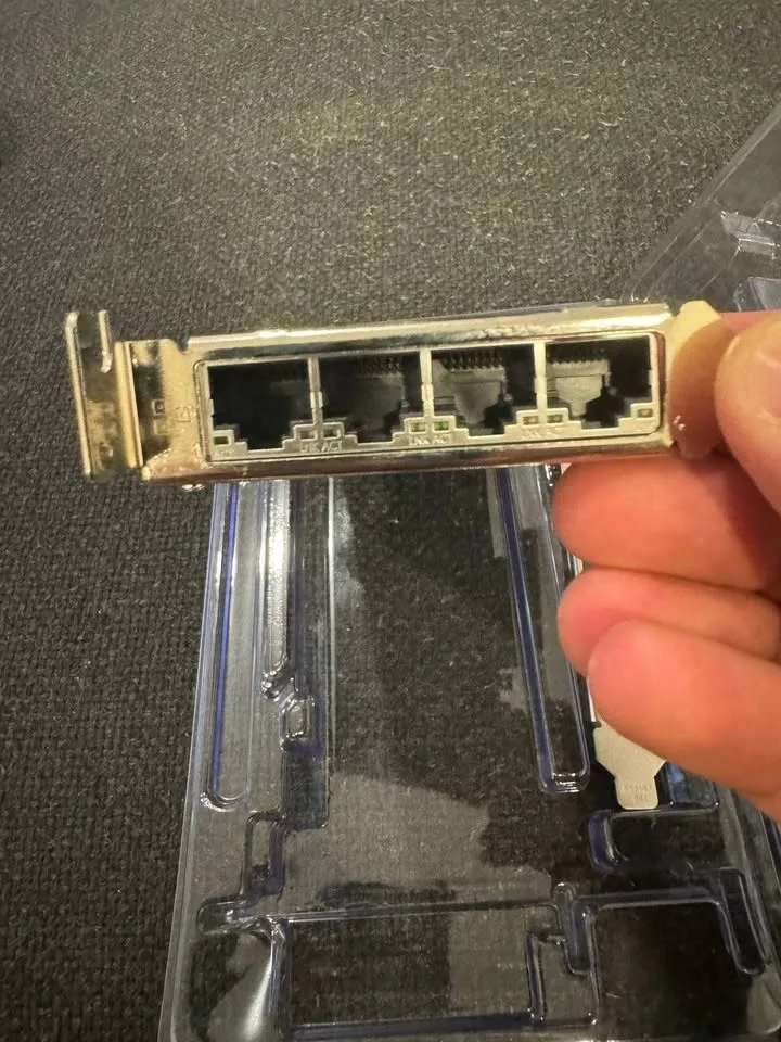 Intel X710-T4L X710-T4 4 port 10Gbit network card image indicator(2)