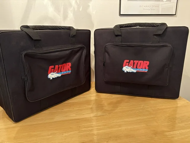 Two Silver Technics SL-1200MK2s with Cases image indicator(5)