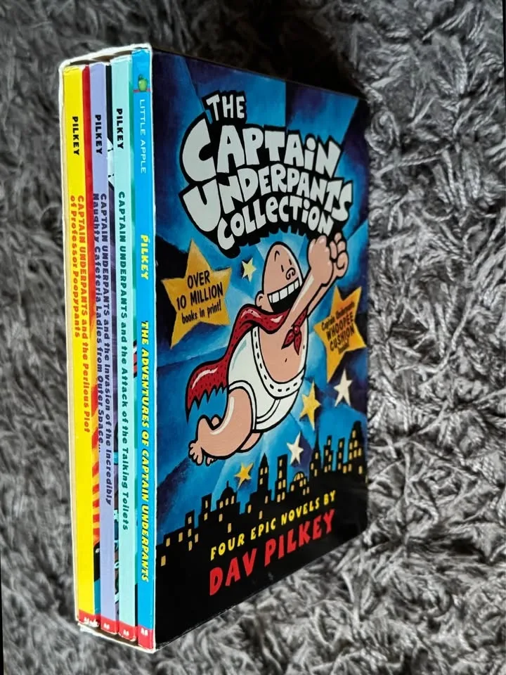 Captain Underpants Collection box set image indicator(2)