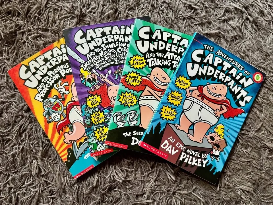 Captain Underpants Collection box set image indicator(3)