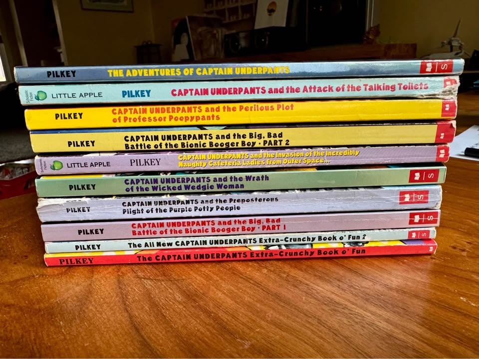 Captain Underpants Softcover Books - photo 2