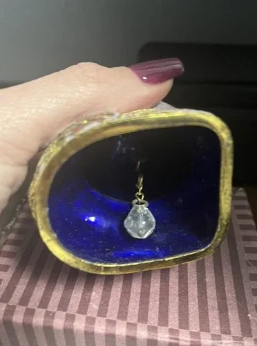 Hand Crafted Cloisonné Enameled Pig Bell Ornaments Sold By 1 Pie image indicator(3)