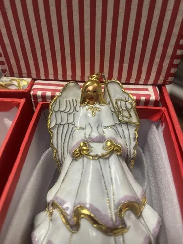 Cloisonne Angel Bell Ornament image indicator(2)