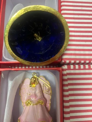 Cloisonne Angel Bell Ornament image indicator(5)