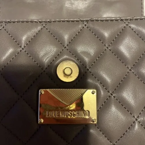 Love Moschino Quilted Leather Handbag image indicator(4)