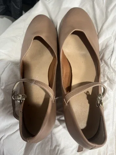 So Danca TA55 Beige 8 Dance Tap Shoes