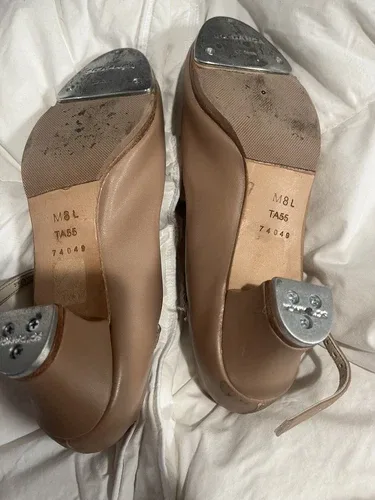 So Danca TA55 Beige 8 Dance Tap Shoes image indicator(2)