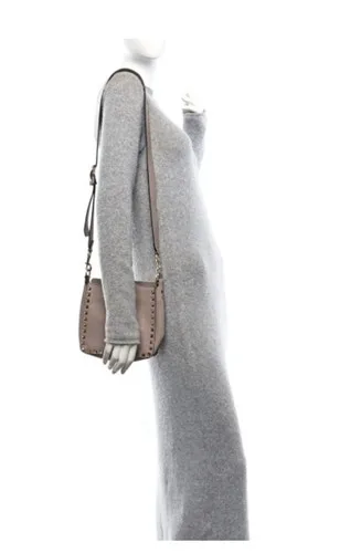 Valentino Rockstud Crossbody Nude Medium