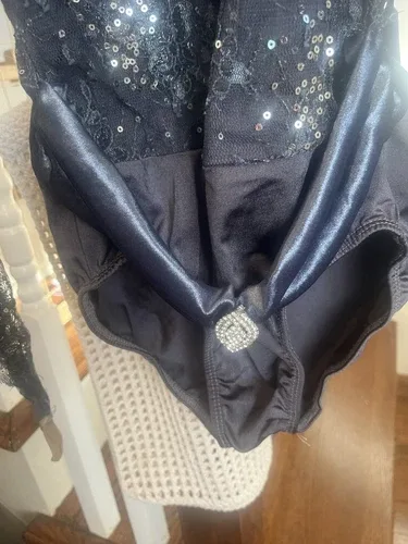 Dance, Figure Skating, Ballet Tutu Long Sleeve Bodysuit Costume image indicator(2)