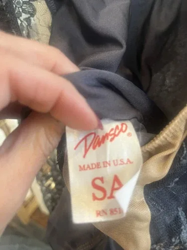 Dance, Figure Skating, Ballet Tutu Long Sleeve Bodysuit Costume image indicator(4)