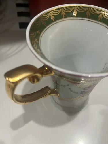 Imperial Italian Design Tea/Coffee Mug/Cup Porcelain Vintage SET image indicator(3)