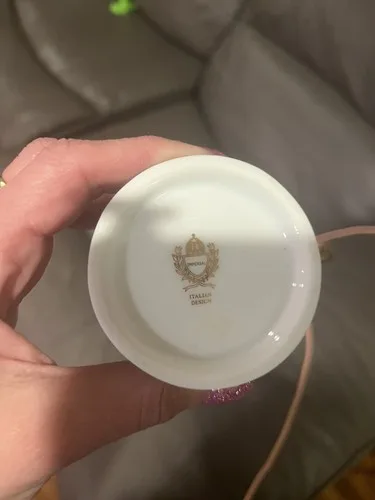 Imperial Italian Design Tea/Coffee Mug/Cup Porcelain Vintage SET image indicator(7)