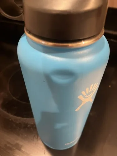 Pacific Blue Hydro Flask 32oz Insulated Wide Mouth Flex Sip Lid image indicator(2)