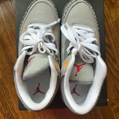 Size Youth 4.5 - Jordan 3 Retro Mid Cool Grey Excellent image indicator(5)