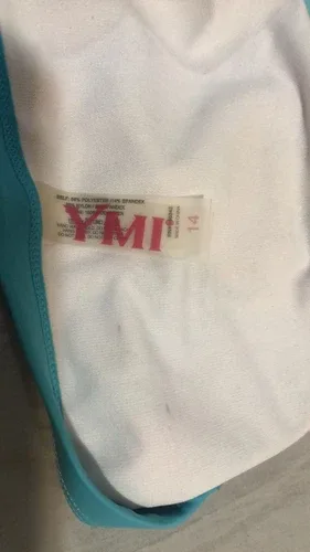 YMI Girls 2 Pc Swimsuit Size 14 image indicator(5)