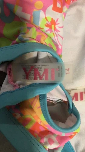 YMI Girls 2 Pc Swimsuit Size 14 image indicator(6)