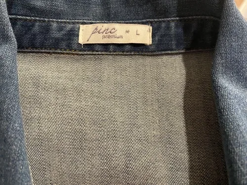 Pinc Premium denim jacket girls Sequin Back Accents image indicator(5)