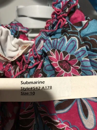 Girls Submarine Sunner Dress Size 10 NWT image indicator(4)