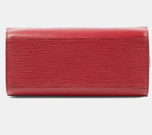 LOUIS VUITTON - Vintage Pont Neuf PM Ventian Red Epi Leather Han image indicator(5)