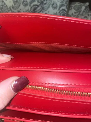 LOUIS VUITTON - Vintage Pont Neuf PM Ventian Red Epi Leather Han image indicator(10)