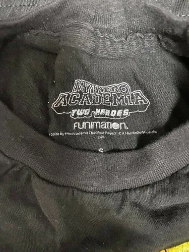 HOT TOPIC MY HERO ACADEMIA: TWO HEROES T-SHIRT SMALL EUC With Fr image indicator(3)