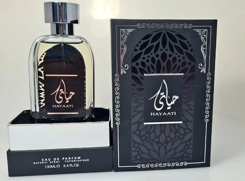 Hayaati Men Black Perfume Ard Al Zaafaran 100 ML For Men