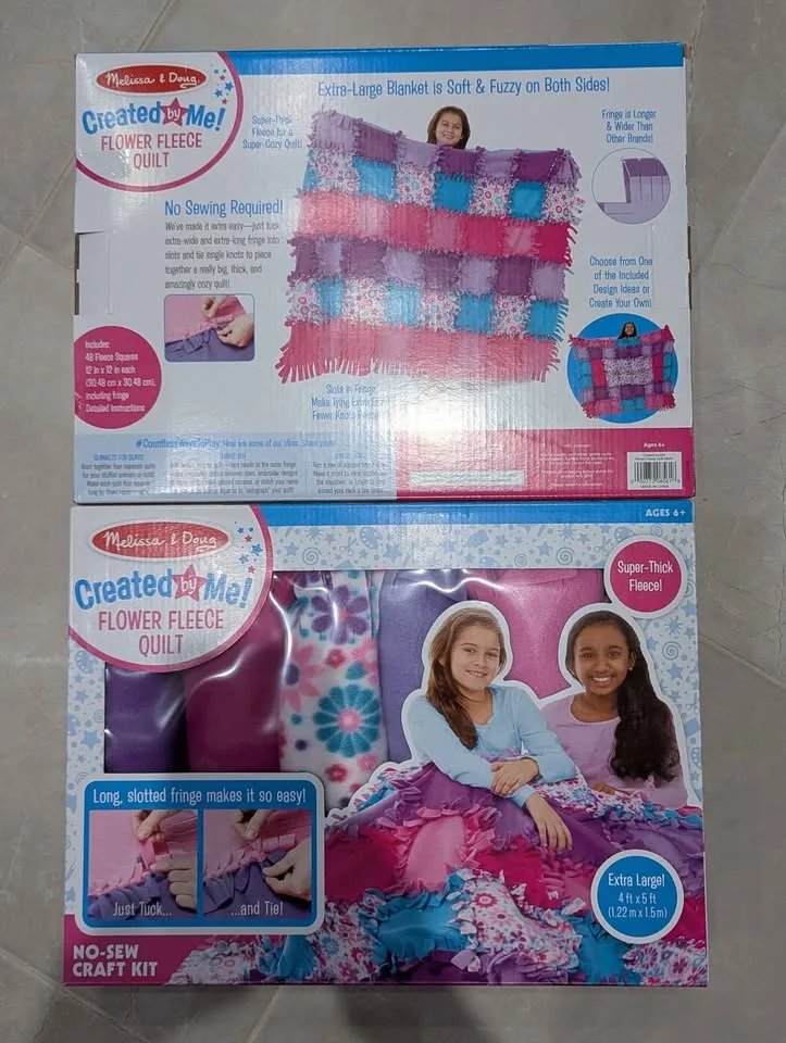 Melissa & Doug Flower Fleece Quilt image indicator(3)