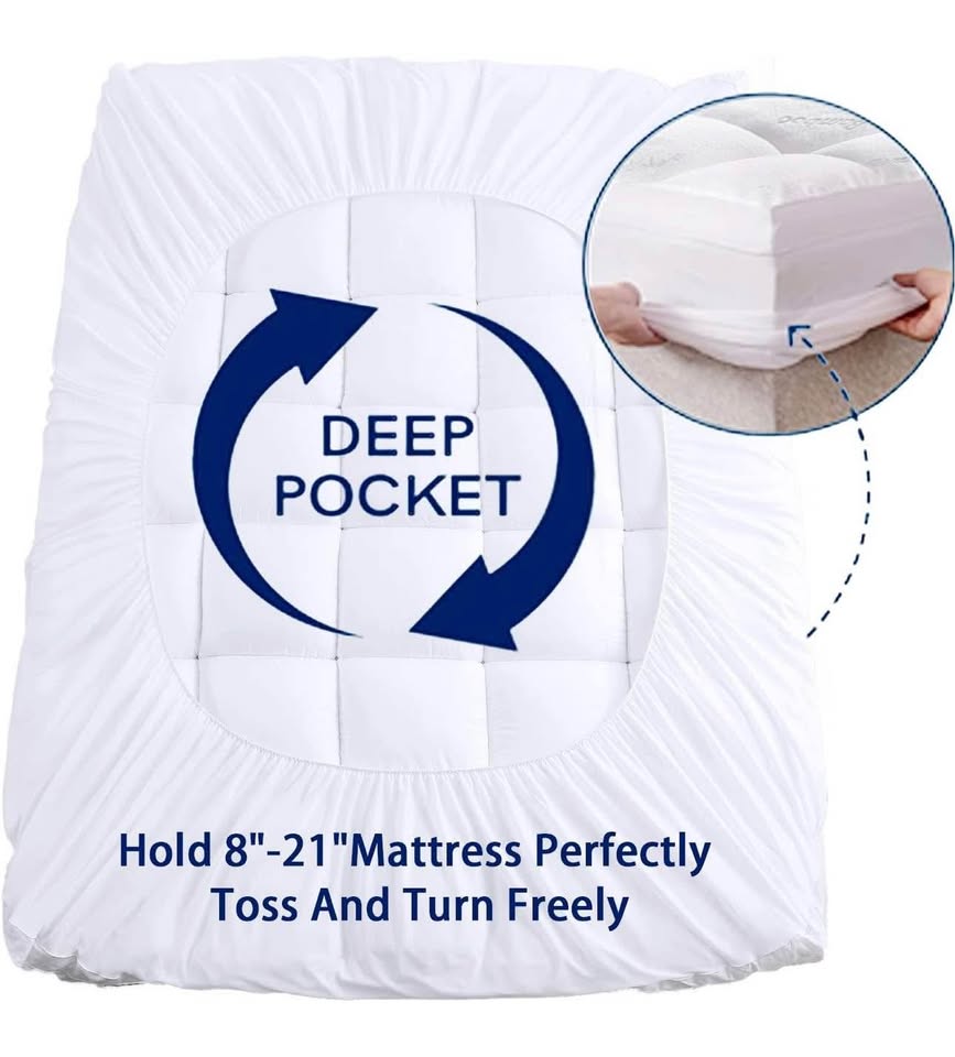 Bamboo Mattress Topper Twin Size - photo 5