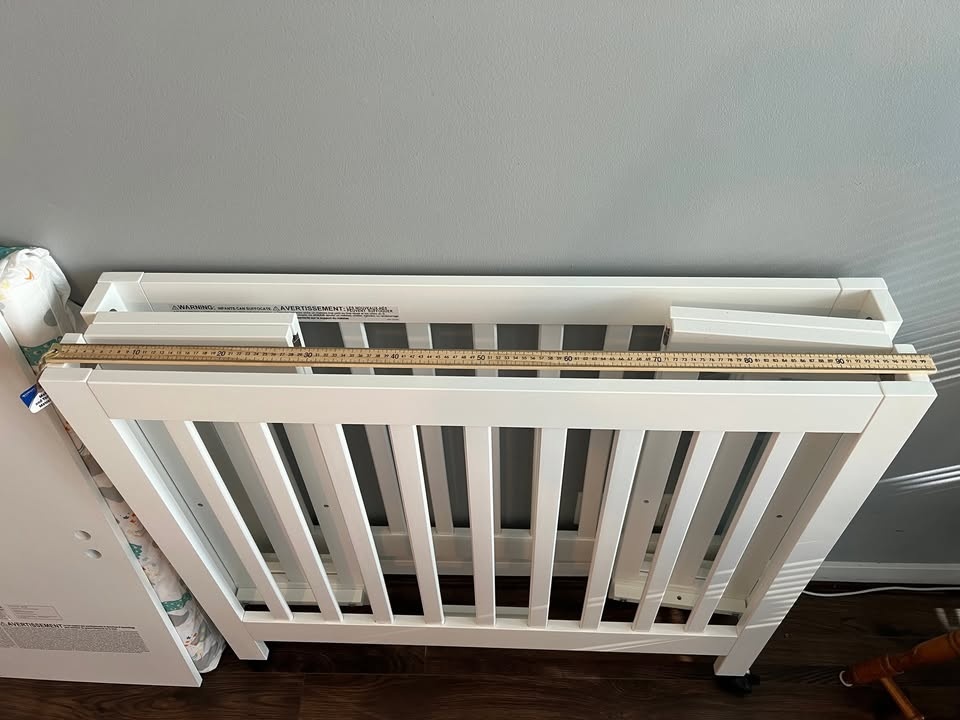 Babyletto Origami Mini Crib + Pure Core Mini Crib Mattress - photo 5