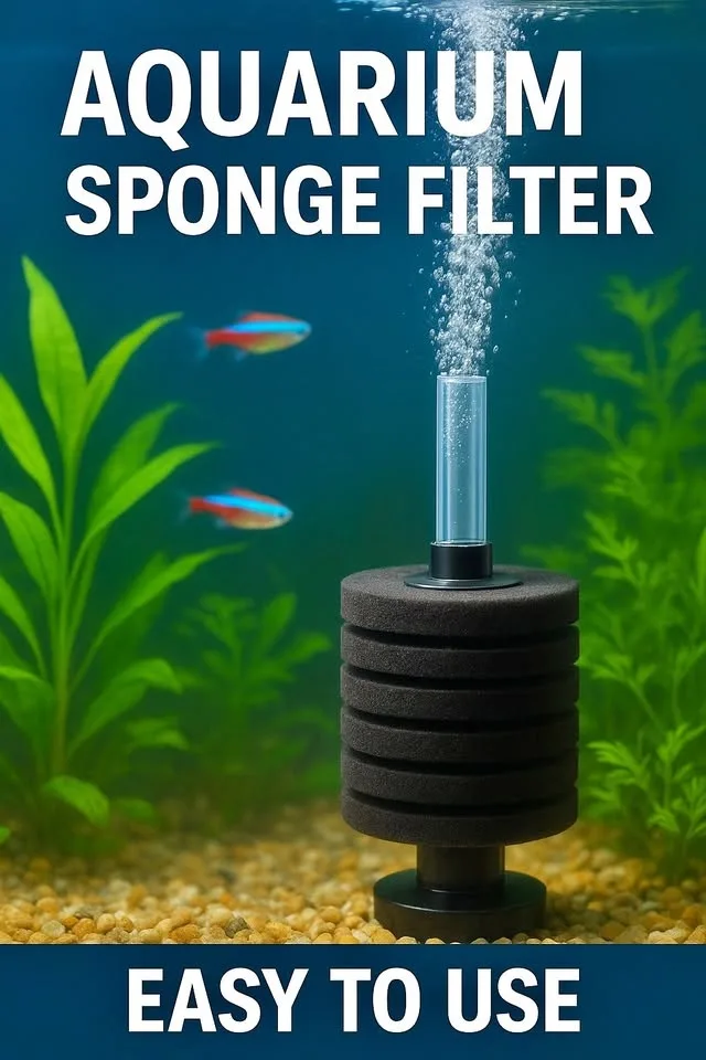 🌊 Aquarium Sponge Filters – Keep Your Tank Crystal Clear! 🐠