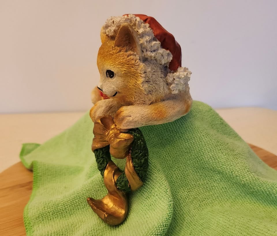 Cat Stocking Hanger for Shelf or Mantel - photo 2