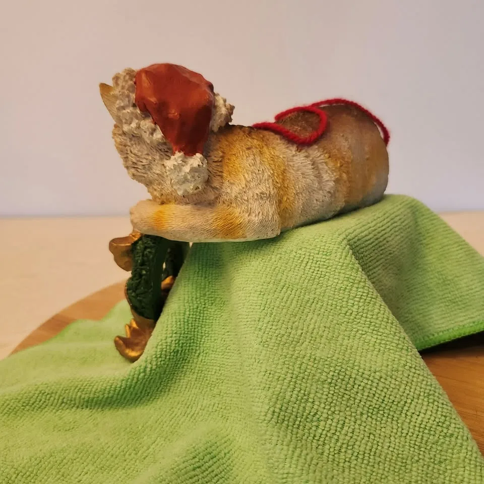 Cat Stocking Hanger for Shelf or Mantel image indicator(3)