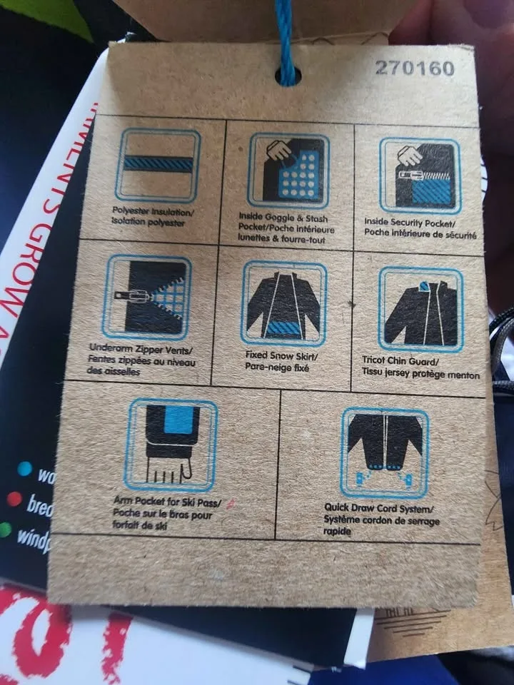 Boys Thermal Winter Jacket - adjustable for growth image indicator(5)