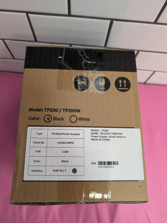 Toast tp200 receipt printer brand new