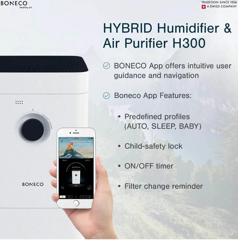 Boneco H300 HYBRID Humidifier & Air Purifier image indicator(6)