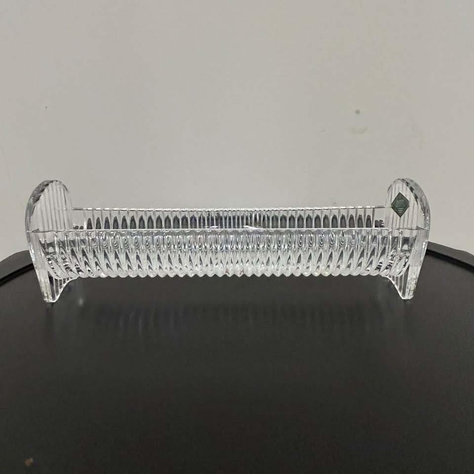 Godinger Crystal Cracker Cookie Tray - photo 3