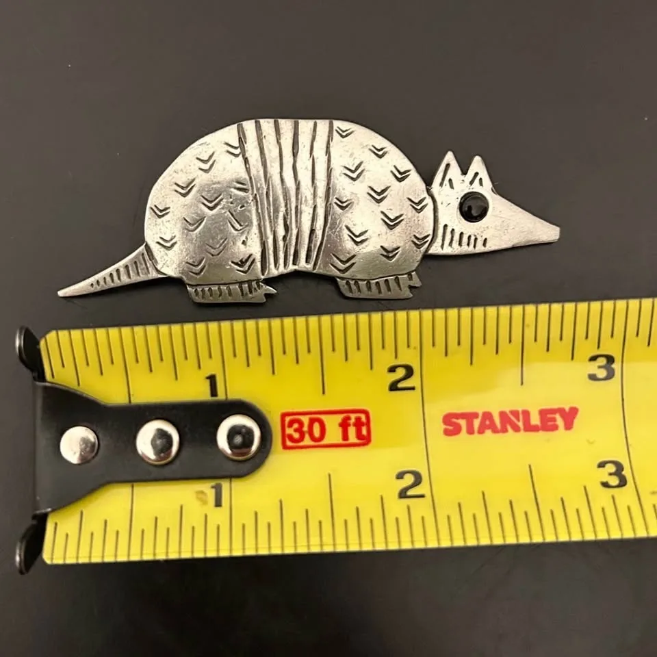 Vintage JJ 1988 Armadillo Brooch – Jonette Jewelry image indicator(5)