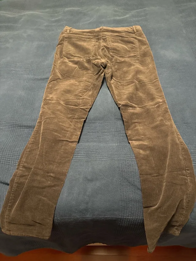 Corduroy dark brown pants women’s size 28-6 image indicator(2)