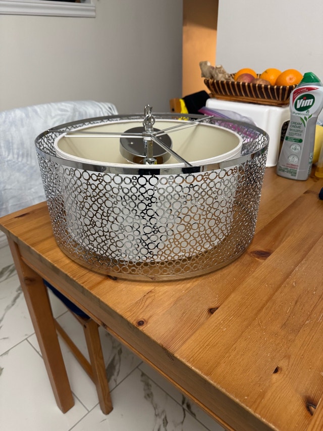 Chrome Round Chandelier - photo 2
