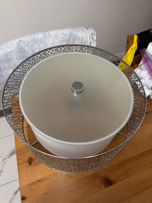 Chrome Round Chandelier image indicator(3)