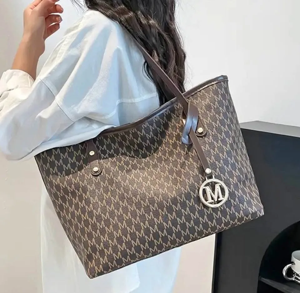 Brand New Brown Monogram Tote