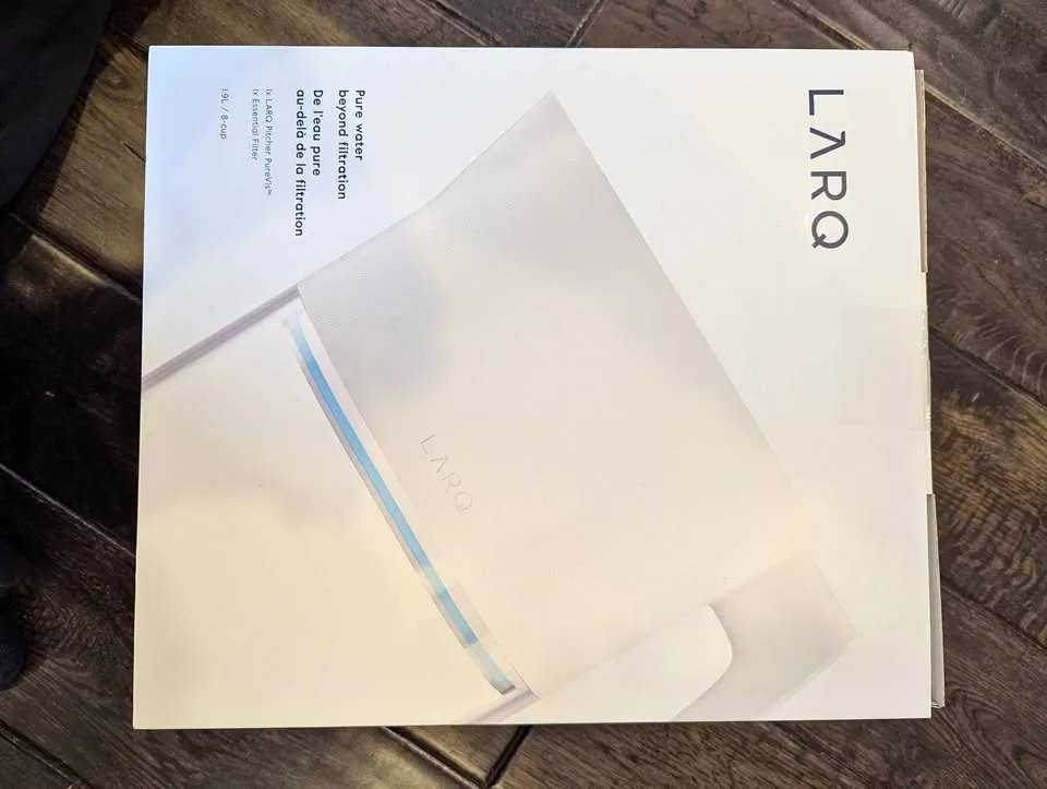 Larq purevis pitcher with four filters