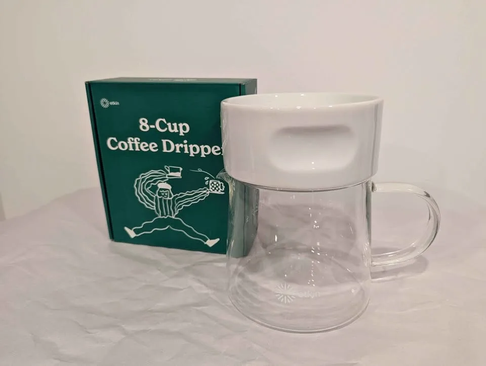Etkin 8 cup dripper and carafe